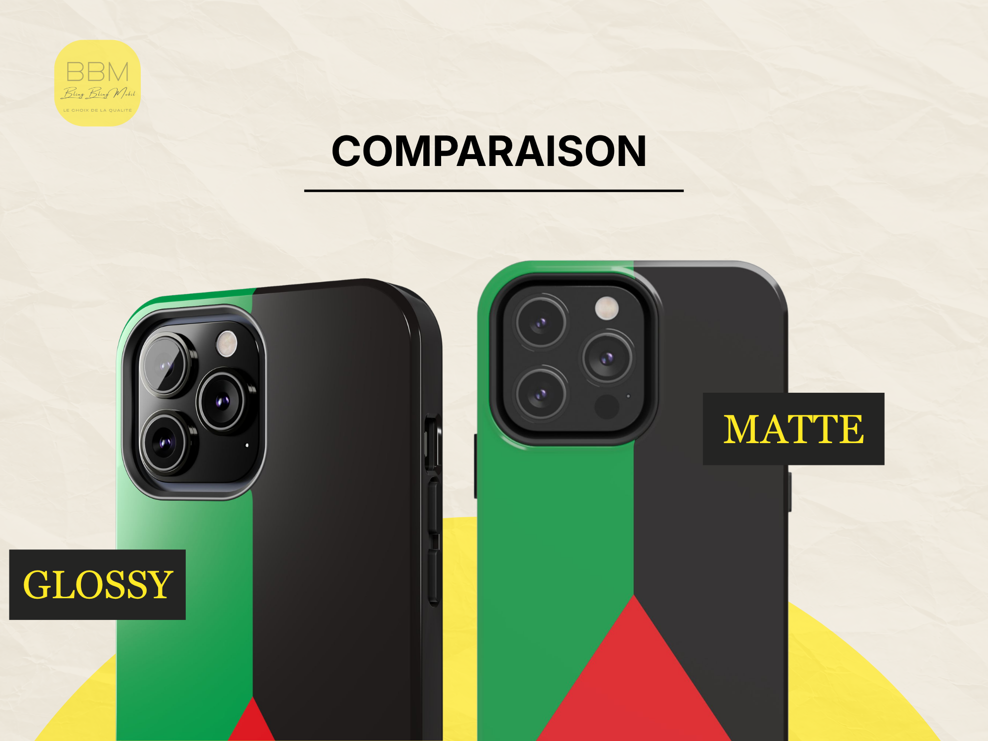 Etui de téléphone aux couleurs du drapeau de la Martinique - Coque pour iPhone et  Samsung - Coque de protection pour les amoureux de la Martinique et des Caraïbes