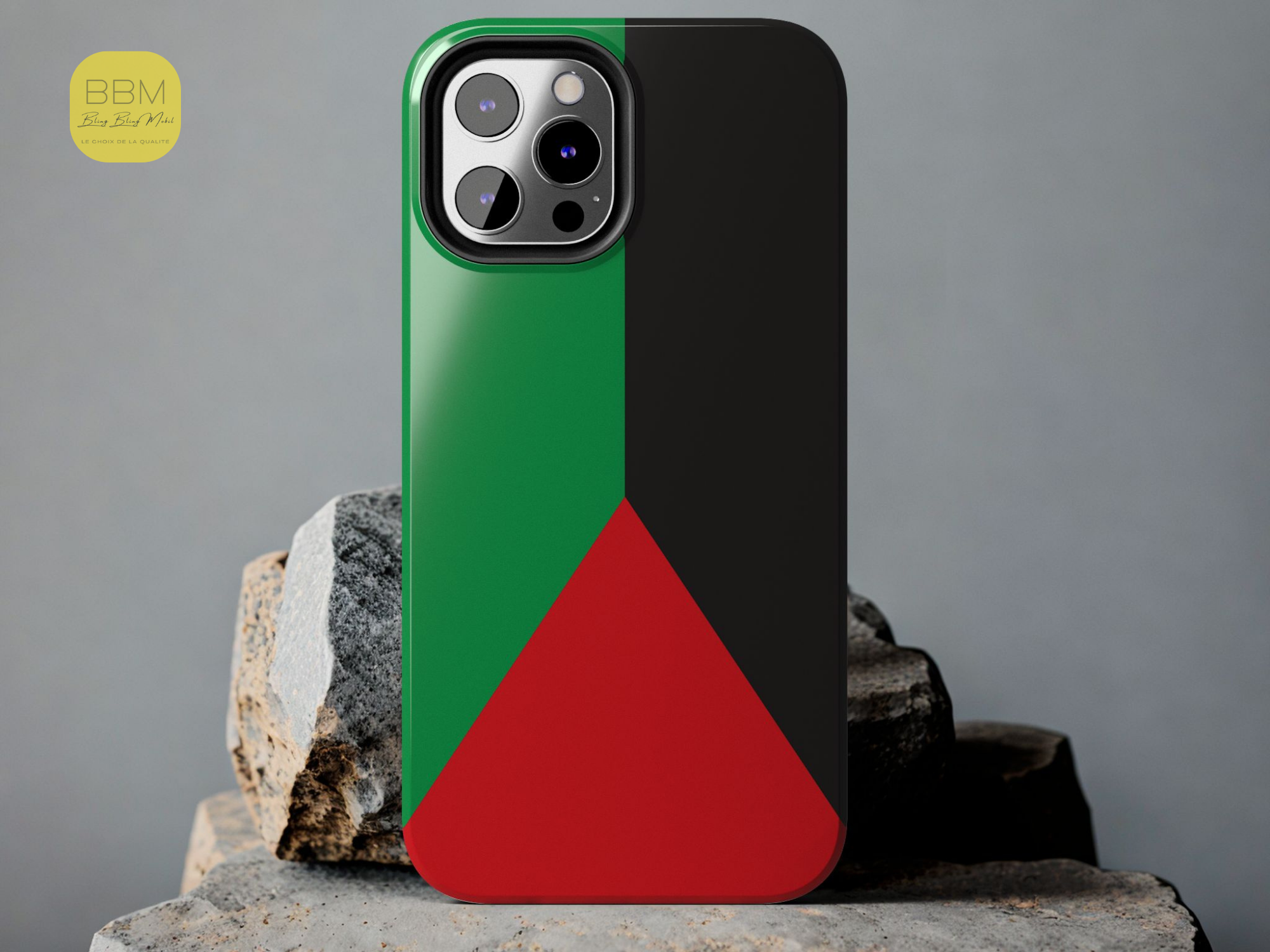 Etui de téléphone aux couleurs du drapeau de la Martinique - Coque pour iPhone et  Samsung - Coque de protection pour les amoureux de la Martinique et des Caraïbes