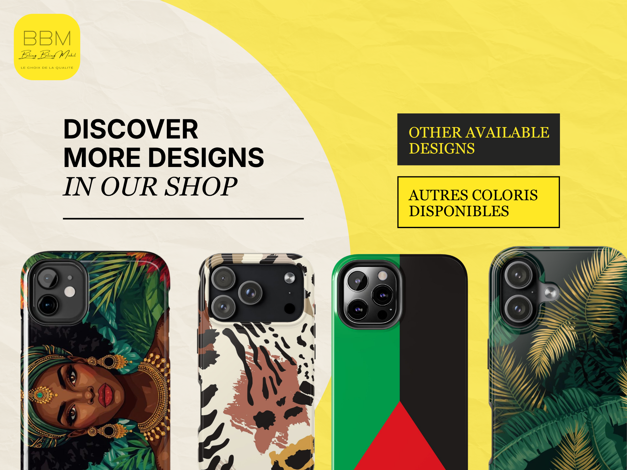 Coque de téléphone fleurie - Coque d’iPhone des Caraïbes - Coque de protection pour île tropicale - Cadeau pour les amoureux des Caraïbes