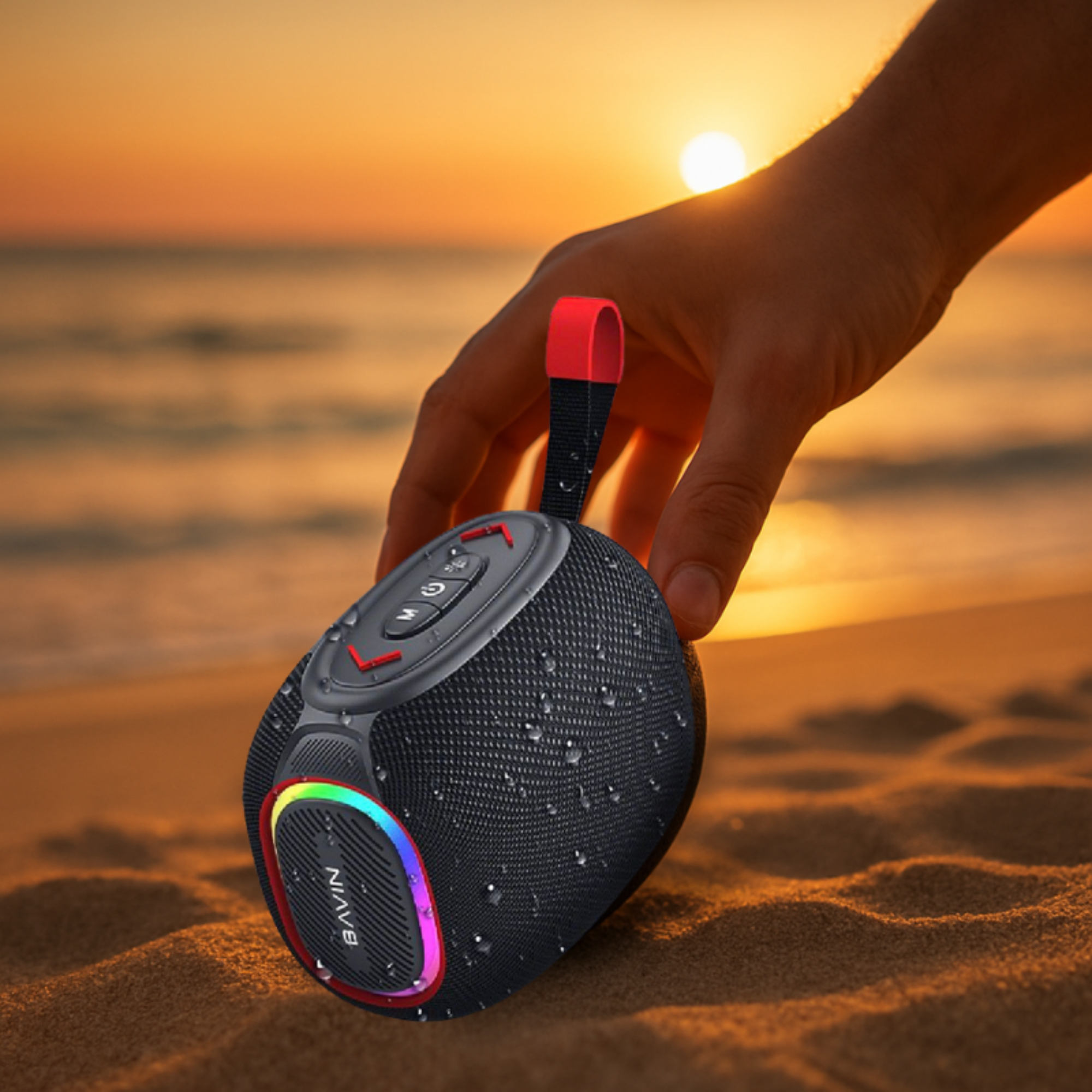 Enceinte Bluetooth Portable Étanche et Puissante - BAVIN BM-33